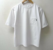 ◆国内正規 THE NORTH FACE ノースフェイス 美品 S/S AIRY POCKET TEE ポケット Tシャツ 白 サイズS NT31865_画像1