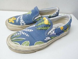 ◆VANS バンズ フラワー柄 花柄 スリッポン スニーカー サイズ8.5　26.5cm