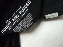◆ROUGH AND RUGGED ラフアンドラゲッド XL 23ss HENRY HAUZ　ヘンリーハウズ　 Tシャツ 黒 サイズXL 美品_画像4