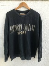 ★　９０年代頃　エンポリオアルマーニ　Armani　【Ｌ】　イタリア製　ロゴ　スウエット　オールド　OLD　vintage　古着　ビンテージ_画像1