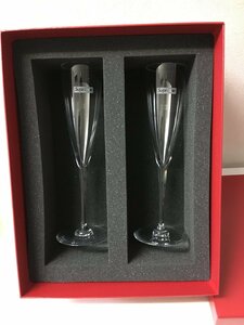 ◆Supreme シュプリーム 新品 19FW Baccarat Dom Perignon Flute Set シュプリーム　バカラシャンパンフルートセット　グラスボックス