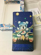 ◆HYSTERIC GLAMOUR ヒステリックグラマー BEAR ベアアートプリント iPhone ケース ブルー iPhone6 iPhone6S　ダメージあり_画像1