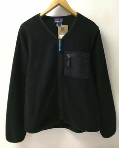 ◆国内正規 Patagonia パタゴニア 2023 23aw 22975 美品タグ付 SYNCHILLA CARDIGAN フリース ジップ カーディガン 黒 サイズS