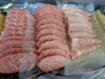 近江牛A５牝　超特肩肉ウワみすじ（焼肉）　１，５ｋｇ　（11）_画像2