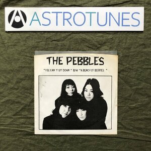 良盤 激レア 1996年 オリジ盤 ザ・ペブルス The Pebbles ７''EPレコード You Can't Sit Down B/W A Bunch Of Berries: Girls garage band