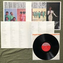 美盤 良ジャケ 1968年 国内初盤 Diana Ross & The Supremes & The Temptations LPレコード The Original Sound Track From TCB 帯付_画像5