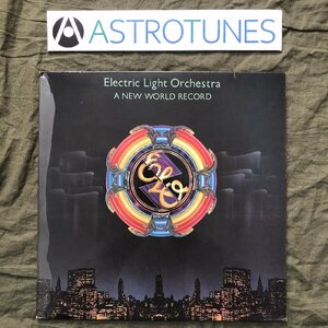 良盤 1976年 英国 本国オリジナルリリース盤 Electric Light Orchestra (ELO) LPレコード オーロラの救世主 A New World Record Jeff Lynne