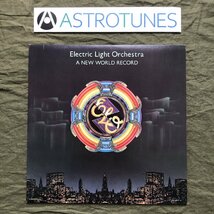 美盤 美ジャケ 1976年 米国初盤 Electric Light Orchestra (ELO) LPレコード オーロラの救世主 A New World Record: Jeff Lynne_画像1