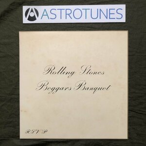 傷なし美盤 1978年 国内盤 ローリング・ストーンズ Rolling Stones LPレコード Beggars Banquet: Sympathy for the Devil, Brian Jones