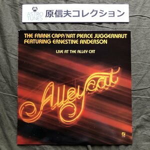 原信夫Collection 美盤 良ジャケ 激レア 1987年 米国本国オリジナル盤 Frank Capp/Pierce Juggernaut LPレコード Live At The Alley Cat