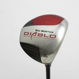 キャロウェイゴルフ DIABLO ビッグバーサ DIABLO フェアウェイウッド BIG BERTHA DIABLO 55W 【5W】 シャフト：BIG BERTHA DIABLO 55W