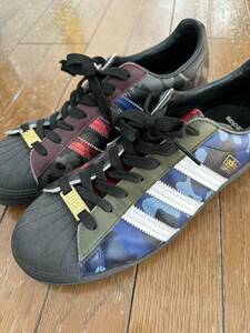 A BATHING APE adidas superstar 80s us10 アディダス スーパースター　マルチカラーカモ　エイプ