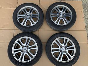 バリ山 CST MARQUIS MR61 155/65R14 4穴14×4 1/2J 2022年 4本セット ラジアルタイヤ 夏タイヤ ホイール付 N-BOX ホンダ 純正品ホイール