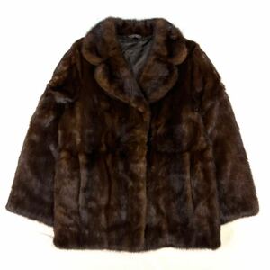 最高級毛皮 ミンクファーコート MINK FUR ハーフコート 毛皮コート ミンク ロングコート 最高級 高級ミンク Free 毛並み綺麗 高級ミンク