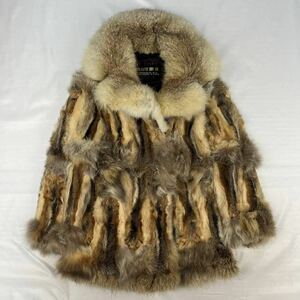 majestic fur 高級毛皮 ラビットファーコート Rabbit FUR ハーフコート 高級ラビット 高級毛皮 リアルファー 毛皮　MF クレイジーパターン