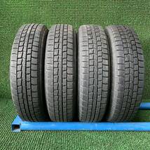 MC23-312 ダンロップ WINTER MAXX WM01 深溝 145/80R13 75Q 【4本】スチール 4.5J 4穴 100 +36 56mm ワゴンR タント ムーヴ ミラジーノ 等_画像2