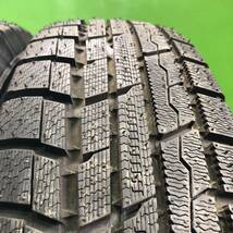 AE199-312 バリ山 トーヨー 冬タイヤ 175/80R15 CV201ホイール 15×5J +48 PCD114.3-5穴 4本セット 軽自動車等 1円スタート_画像5