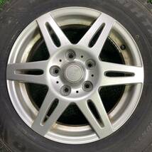 AE199-312 バリ山 トーヨー 冬タイヤ 175/80R15 CV201ホイール 15×5J +48 PCD114.3-5穴 4本セット 軽自動車等 1円スタート_画像8