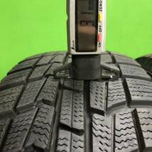 AE195-312 バリ山 North Trek 冬タイヤ 185/65R15 社外ホイール 15×5.5J +48 PCD100-4穴 軽自動車等 1円スタート_画像2