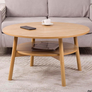 テーブル　丸　センターテーブル　インテリア　コーヒーテーブル　木製　多機能　ローテーブル　模様替え　ダイニングテーブル