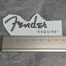 Fender ESQUIRE 水転写デカール スパロゴ_画像2