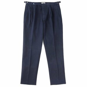 *[GTA(ji- tea a-)/ autumn winter / product dyeing cotton stretch pike side adjuster attaching 2 pleat pants (HERRICK)][gta2260281-50]