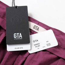 ◆【GTA(ジーティーアー)/秋冬/製品染めコットンストレッチ細畝コーデュロイノープリーツパンツ(NIKKO)】[gta2260362-44]_画像10