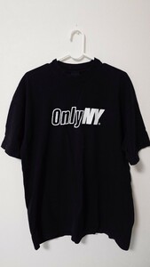 オンリーニューヨーク　Only NY　Tシャツ　黒　ブラック　サイズＬ　送料無料