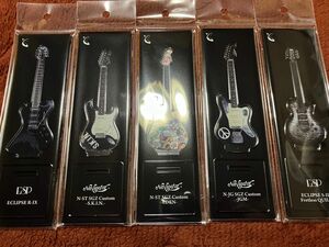 ESP Acrylic Stand Guitar Collection -SUGIZO Vol.1- アクリルスタンド　5セット