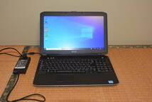 ジャンク Dell Latitude E5530 Win 10Pro CPU Intel Core i3-2328M 2.20GHz メモリ4GB HDD320GB _画像1