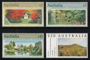 オーストラリア・植物園＜１９８９－９０年＞（未）４種完