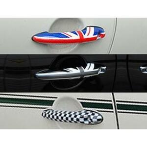 デザイン性UP♪ BMW MINI ミニ ブラックジャック ドアハンドル カバー R61 ペースマン クーパーS オール4