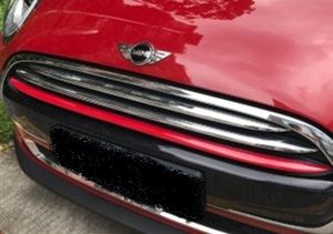 憧れ仕様に♪ BMW MINI レッドライン Grille モール ガーニッシュ Mini F55 F56 F57 ワン Cooper CooperD Seven