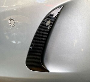  sport opening fully! Benz carbon look rear bumper duct cover W218 C218 CLS220d CLS400 CLS550 CLS63 CLS Class coupe 