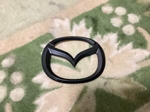 * unused Mazda DK series CX-3 mat black emblem rear matted black original *