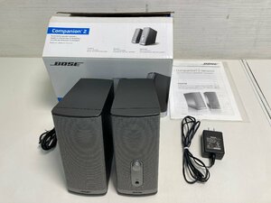 【★35-2245】■中古■BOSE スピーカー Companion 2 Series II multimedia speaker system 動作確認済み ACアダプタ互換品（6737）