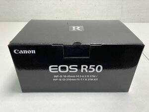 【★13-6261】■未使用■Canon キャノン R50 ダブルズームキット 未使用品（6419）