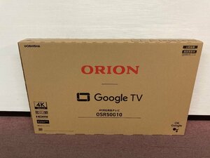 【★99-3F-5421】■未使用品■ORION オリオン OSR50G10 4K対応 スマートテレビ チューナーレス SmartTV 50インチ NETFLIX Amazon Prime