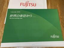 送料込！宅急便使用★世界の車窓から カレンダー 2024年 富士通_画像2