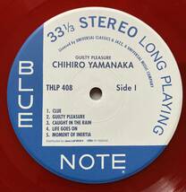 山中千尋 / ギルティ・プレジャー 帯付き THLP-408 BLUE NOTE ピンナップ付き_画像4