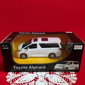 ラジコン トヨタ Toyota アルファード Alphard R/C 27/1 RASTAR 白 ホワイト 箱付き未開封品