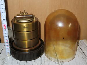 やや大き目18ｃｍ　BARIGO 温度気圧計 バリゴ ドイツ製 温度計 湿度計 気圧計 測定器ゴールド 動作未確認