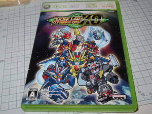 ネコポス可 スーパーロボット大戦XO SUPER ROBOT WARS XO ★ XBOX 360　ディスク欠品です