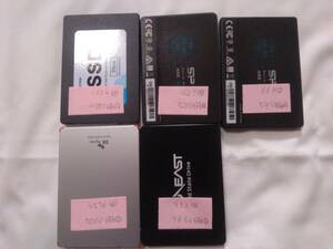 ハードディスク SSD 2.5インチ 256ＧＢ 5個 まとめ
