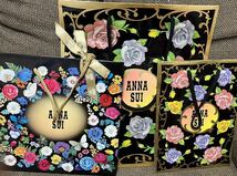 ANNA SUI アナスイ　ショップ袋　紙袋　ショッパー　3枚セット☆_画像1