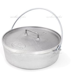  new goods I free shipping IGSIji-es I OUTDOORS# aluminium dutch oven 10 -inch 