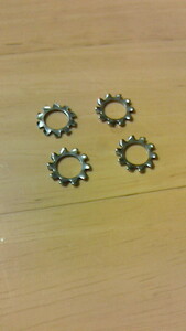 . washer M6 screw for made of stainless steel out tooth form 4 piece 