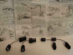 HELLA製 BMW E39 イカリング 前期⇒後期 変換コネクター Light ランプ