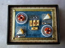 ミニチュアドールハウス ミニチュア焼き菓子 カスタムブライス の小物にも焼き菓子ギフト アンティーク皿　ベイク　チーズケーキ_画像1