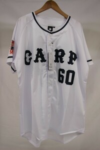 115 k1212 未着用 広島カープ DESCENTE デサント 日南キャンプ 60周年復刻ユニフォーム フリーサイズ CARP タグ付き